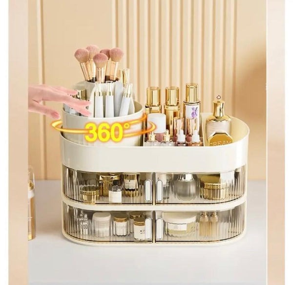 Large Capacity Desktop Cosmetic And Jewelery Organizer
