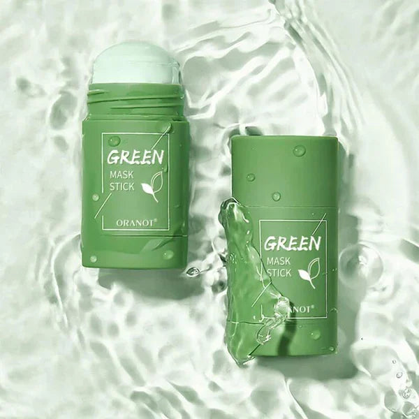 GREEN MASK STICK BLACK HAEAD