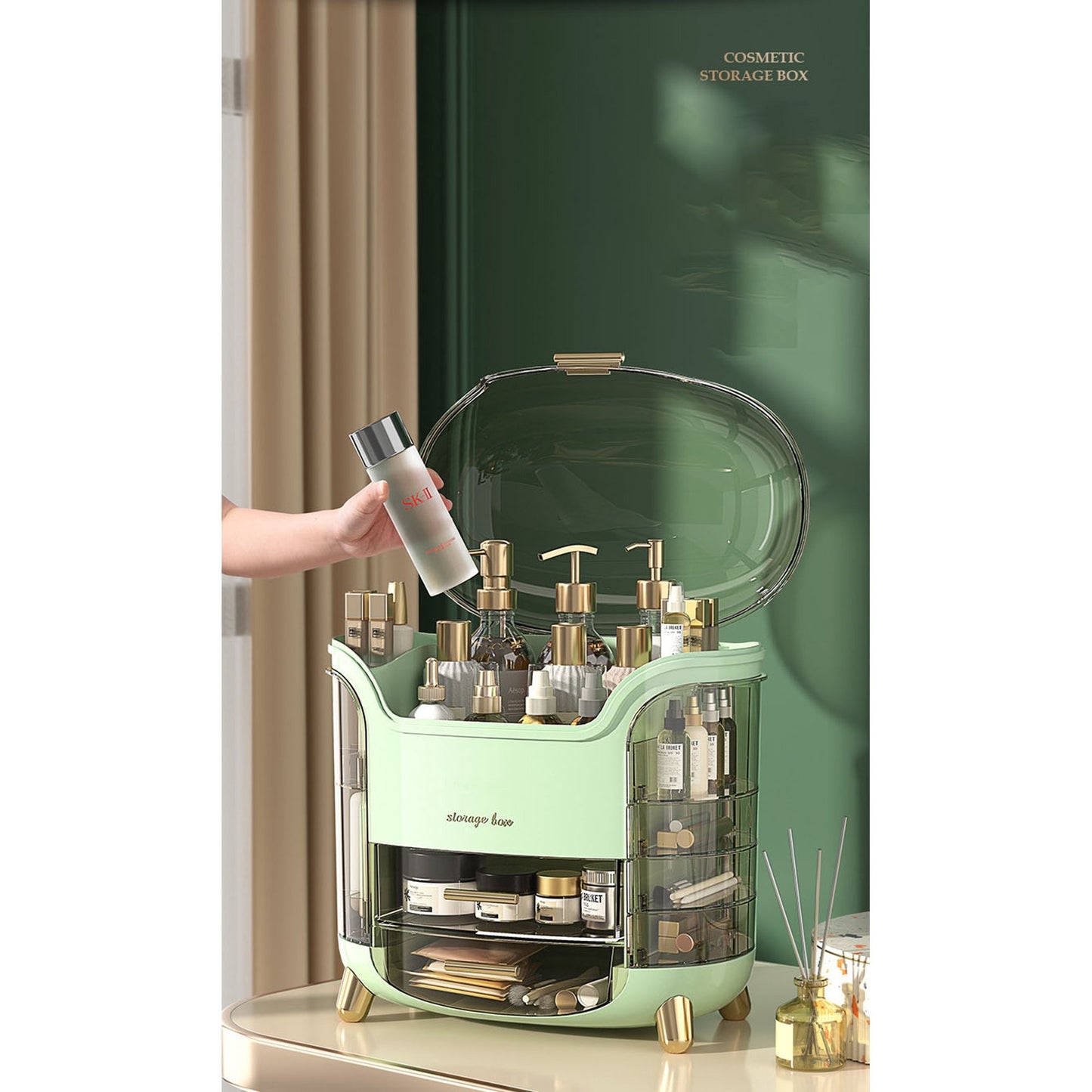 Luxury Cosmetic Organizer (Large capacity)