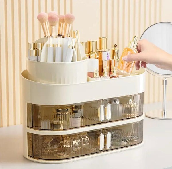 Large Capacity Desktop Cosmetic And Jewelery Organizer