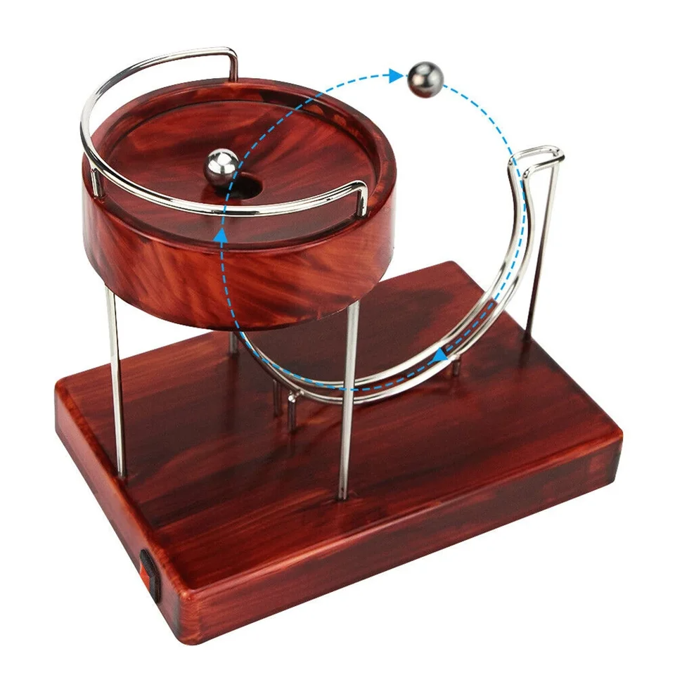 Machine Perpetual Motion Creative Decor Electric Perpetual Energy Model Gifts Office Ornament Plastic Sculpture