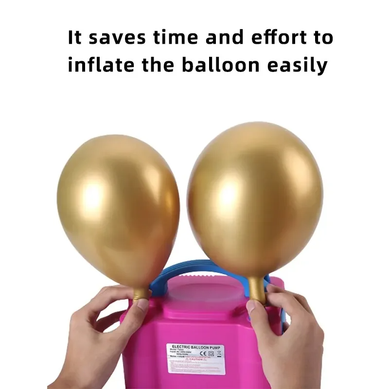 High Voltage Double Hole AC Inflatable Electric Balloon Pump