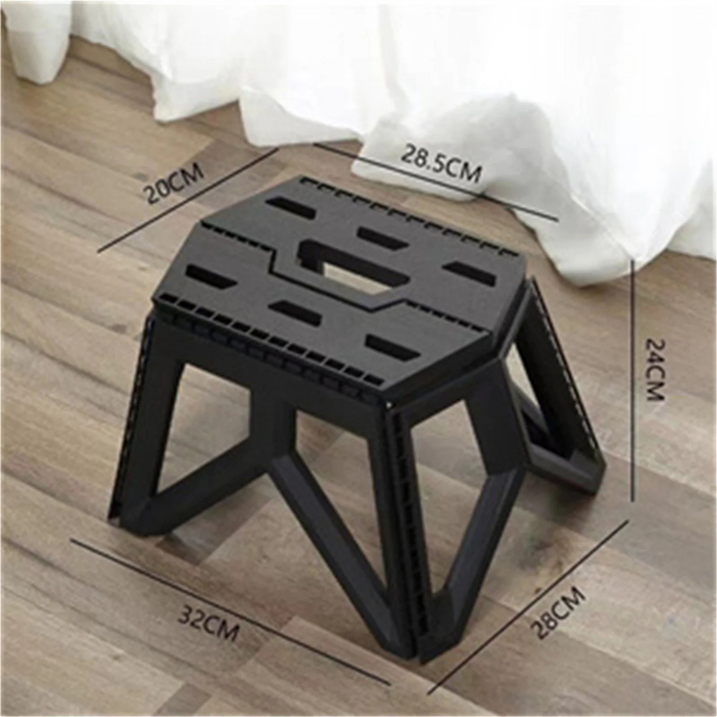 Outdoor Small Stool Portable Folding Stool High Load Bearing Durable Small Chair