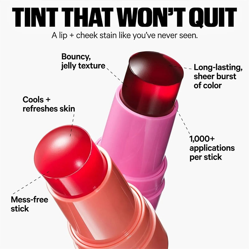Milk Makeup Cooling Water Jelly Tint sheer lip + cheek stain Pack of 4