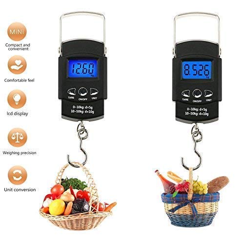 Imported Portable Electronic Digital Hanging Hook  Weight Scale