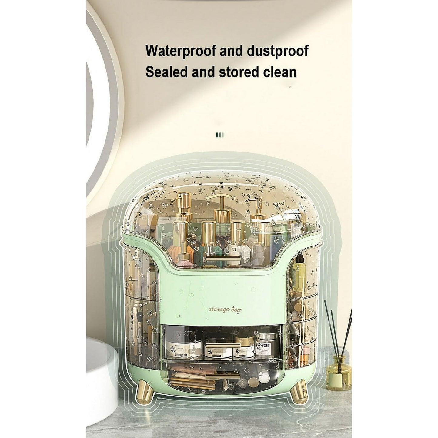 Luxury Cosmetic Organizer (Large capacity)