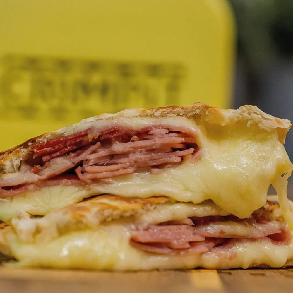 Waffle Makers with Nonstick Surface Toasties Maker for Thins Easy To Clean Grilled Cheese Egg Sandwich Maker for Kitchen Camping