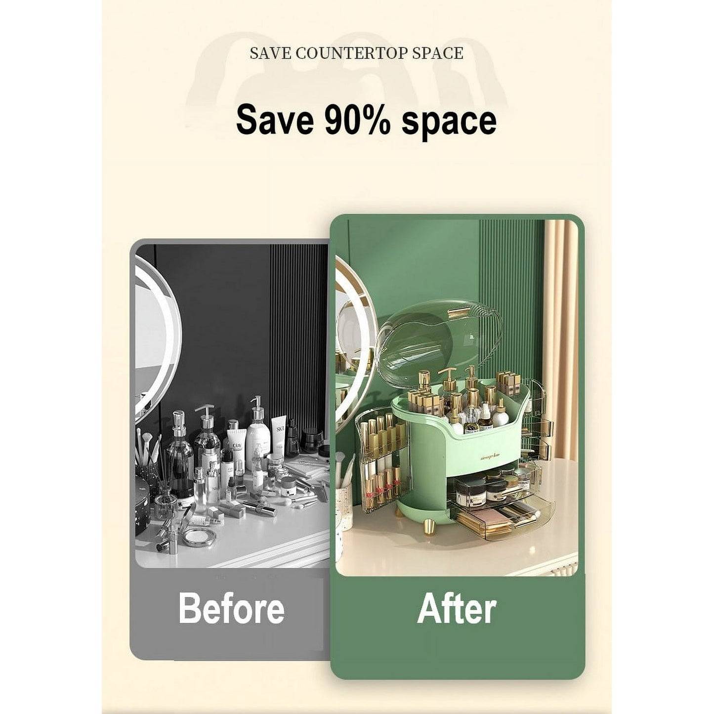 Luxury Cosmetic Organizer (Large capacity)