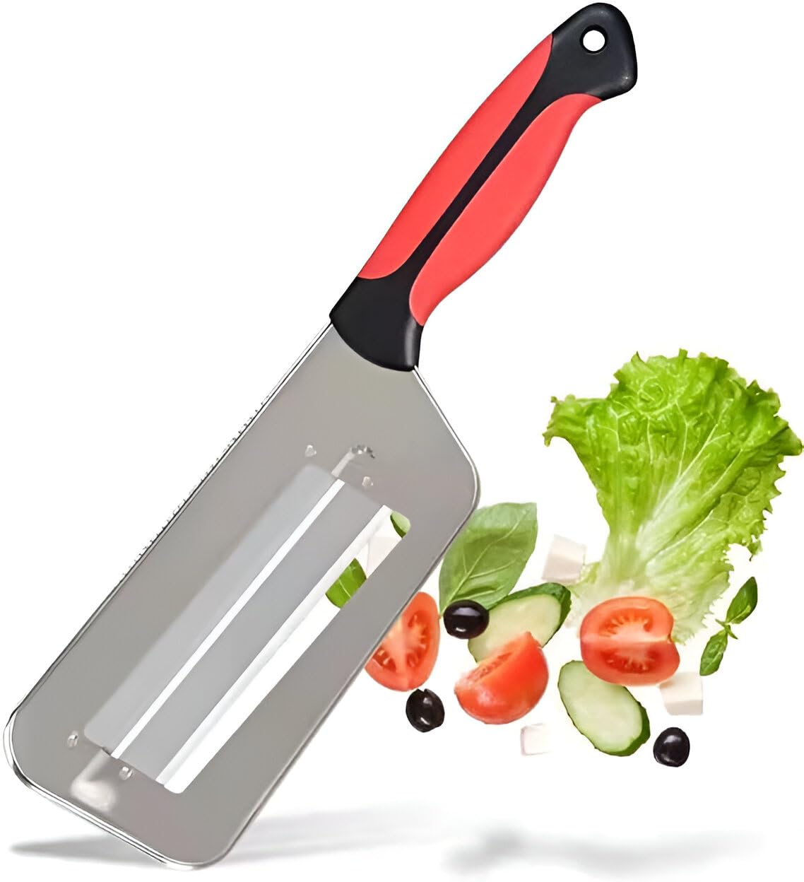 Double 2 Slice Blade Slicing Knife