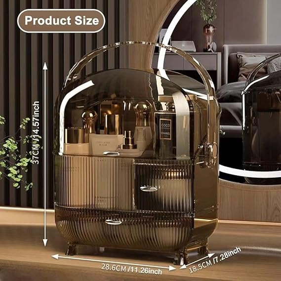 Transparent Dustproof Cosmetic Organizer