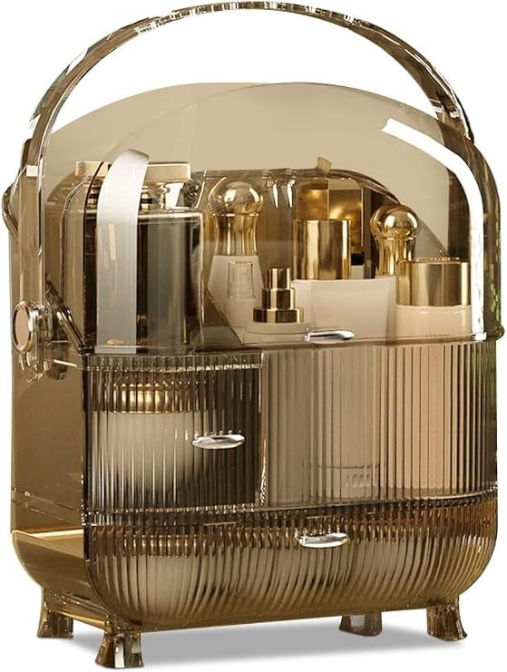 Transparent Dustproof Cosmetic Organizer