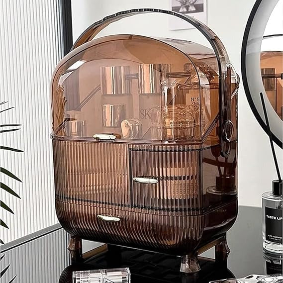 Transparent Dustproof Cosmetic Organizer