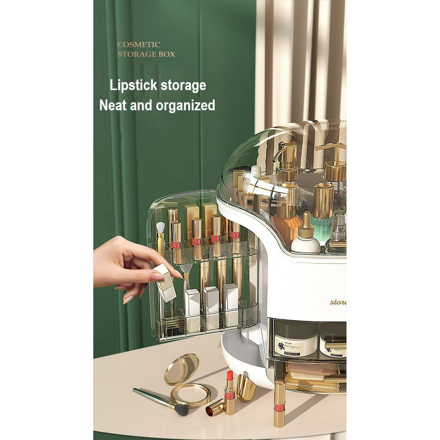 Luxury Cosmetic Organizer (Large capacity)