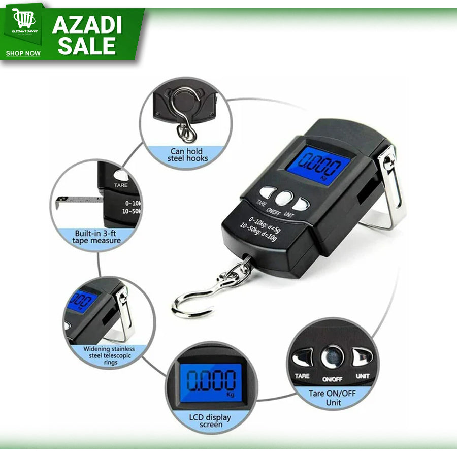50kg Digital Travel Fishing Luggage