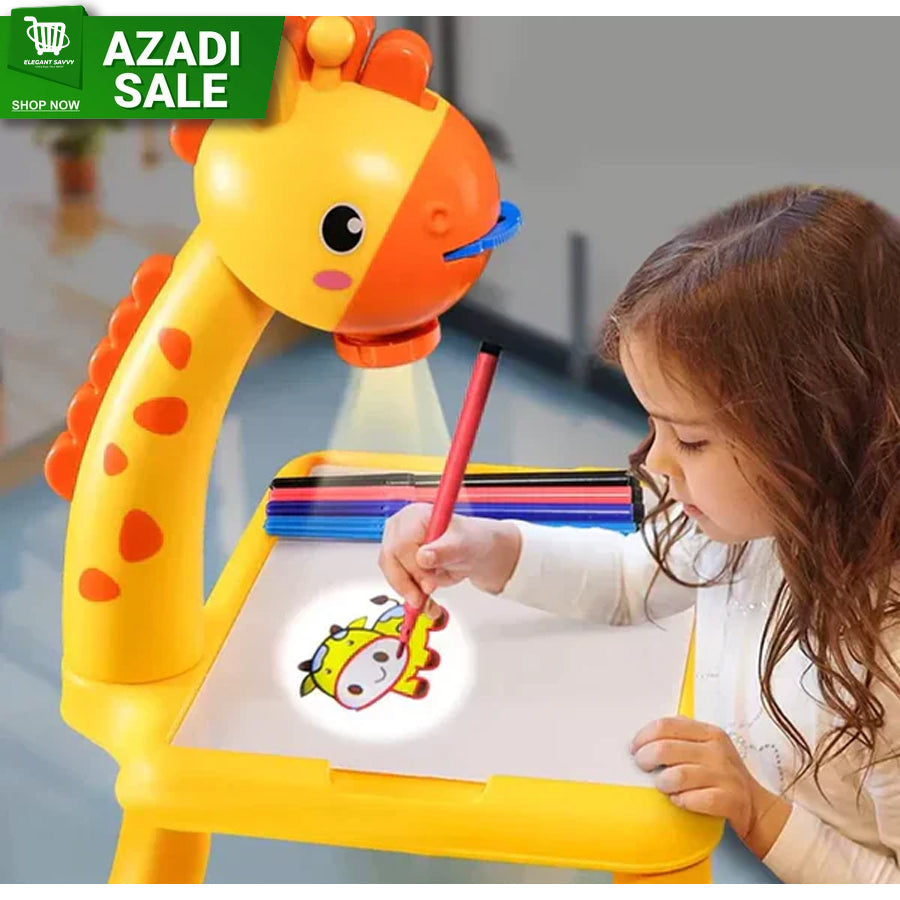 Giraffe Projection Painting Table