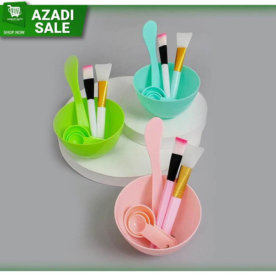 Face Mask Mixing Bowl Set DIY Facemask Mixing Tool with Silicone Mask Bowl Makeup Brushes Spatula Beauty Skin Care Beauty-Health