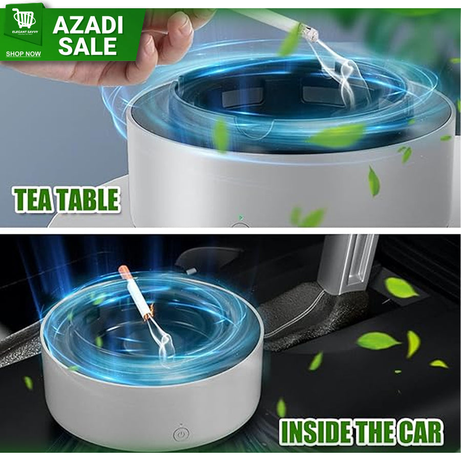 Electronic Smokeless Car Ashtray (random Colors) (box Packing)