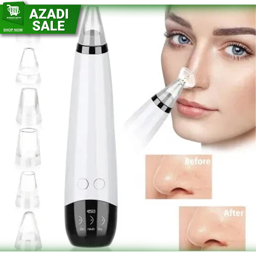 6 in 1 Multi-Functional Rechargeable Blackhead Remover