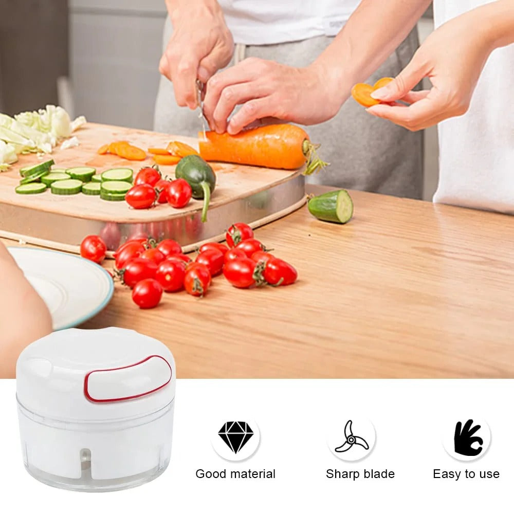 Mini Garlic & Vegetables Slicer Mincing Machine