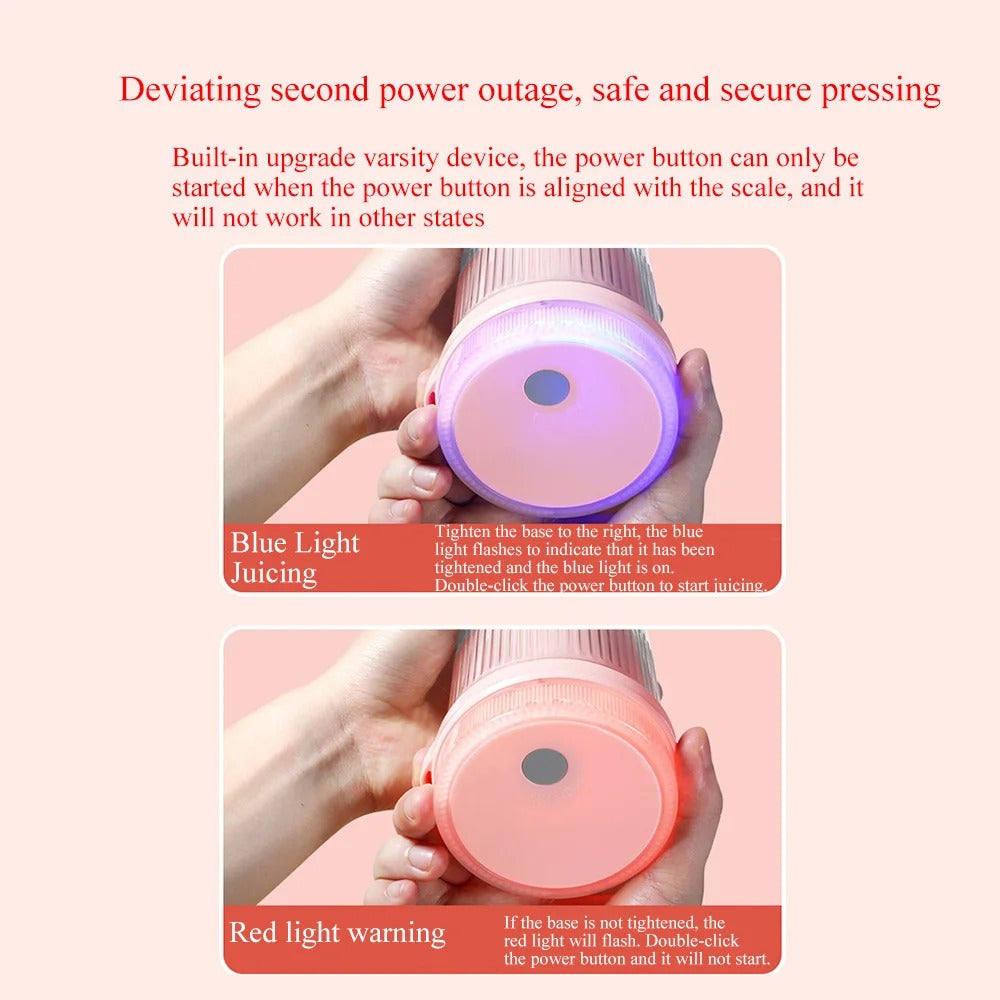 Multifunctional Portable Electric Mini Bottle Juicer for shakes, smoothies and juices