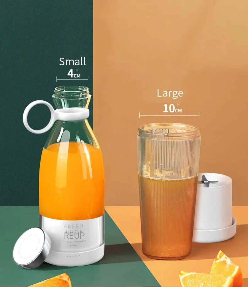 Multifunctional Portable Electric Mini Bottle Juicer for shakes, smoothies and juices