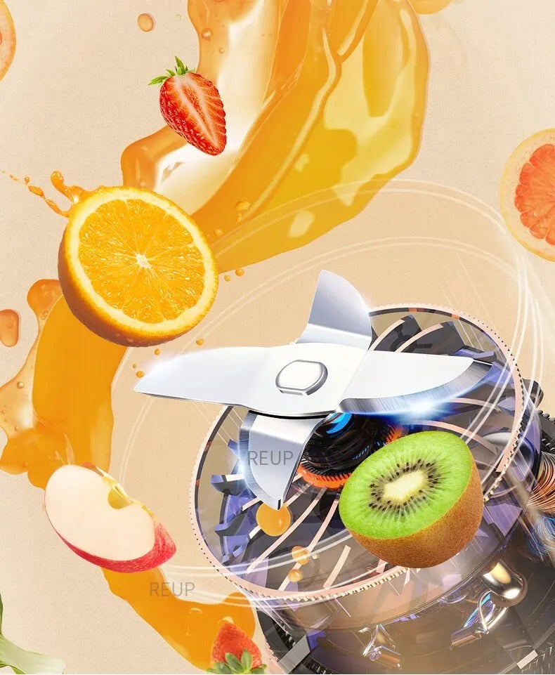 Multifunctional Portable Electric Mini Bottle Juicer for shakes, smoothies and juices