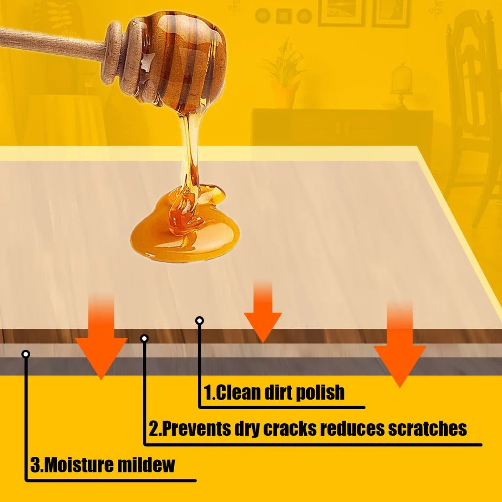 Beeswax Furniture Polish - Natural Wood Wax, 85G