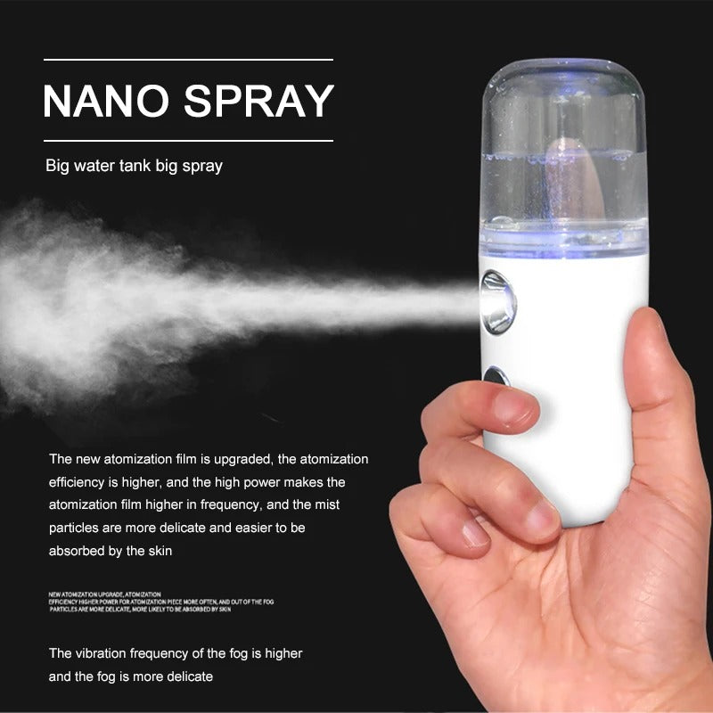 Rechargeable Mini Nano Face Steamer or Sprayer