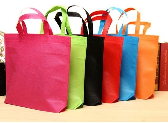 Reusable Plain Cotton Tote Shoulder Washable Grocery Bag/Thela