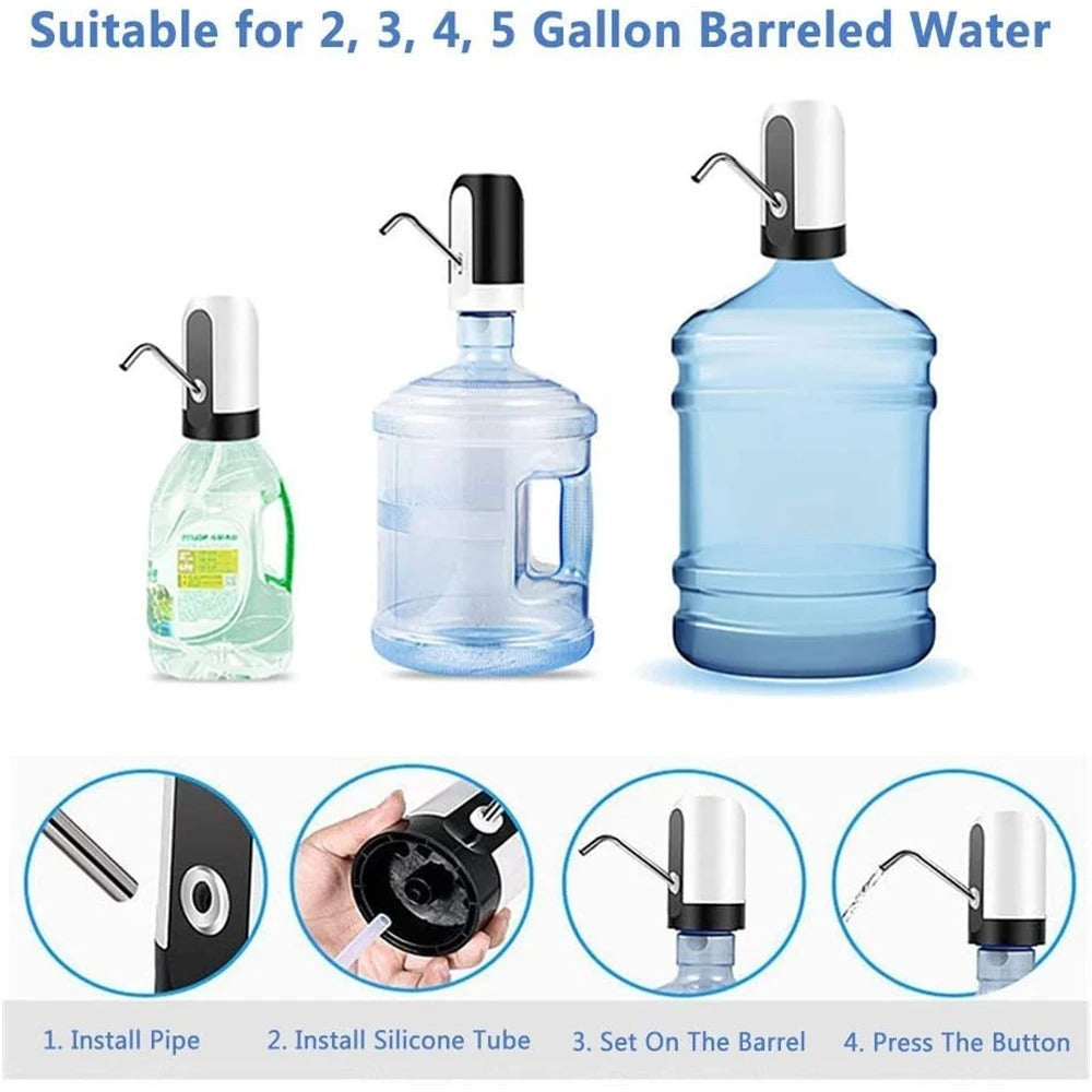 Automatic Electric Portable Water Bottle Pump