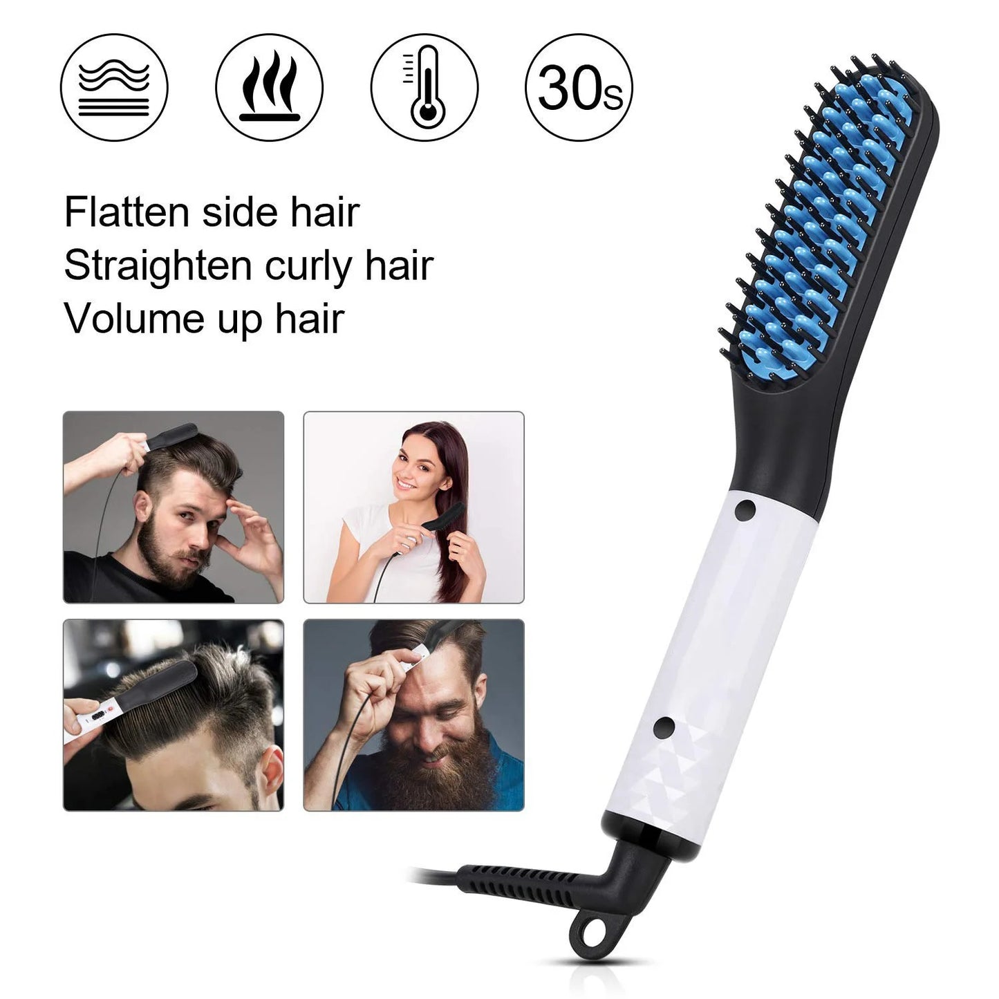 Multifunctional Beard & Hairs Styling/Straightening Comb