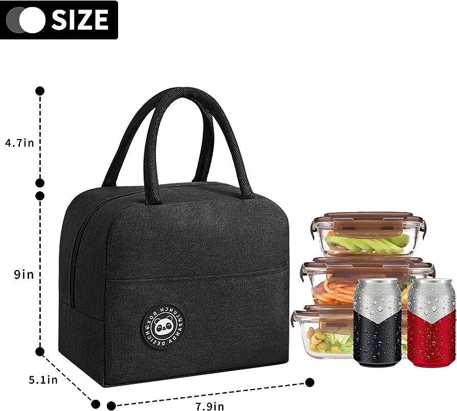 Insulated Food Storage Bag/ Lunch Box (Hot or Cold) For Office/ Picnic/Tour