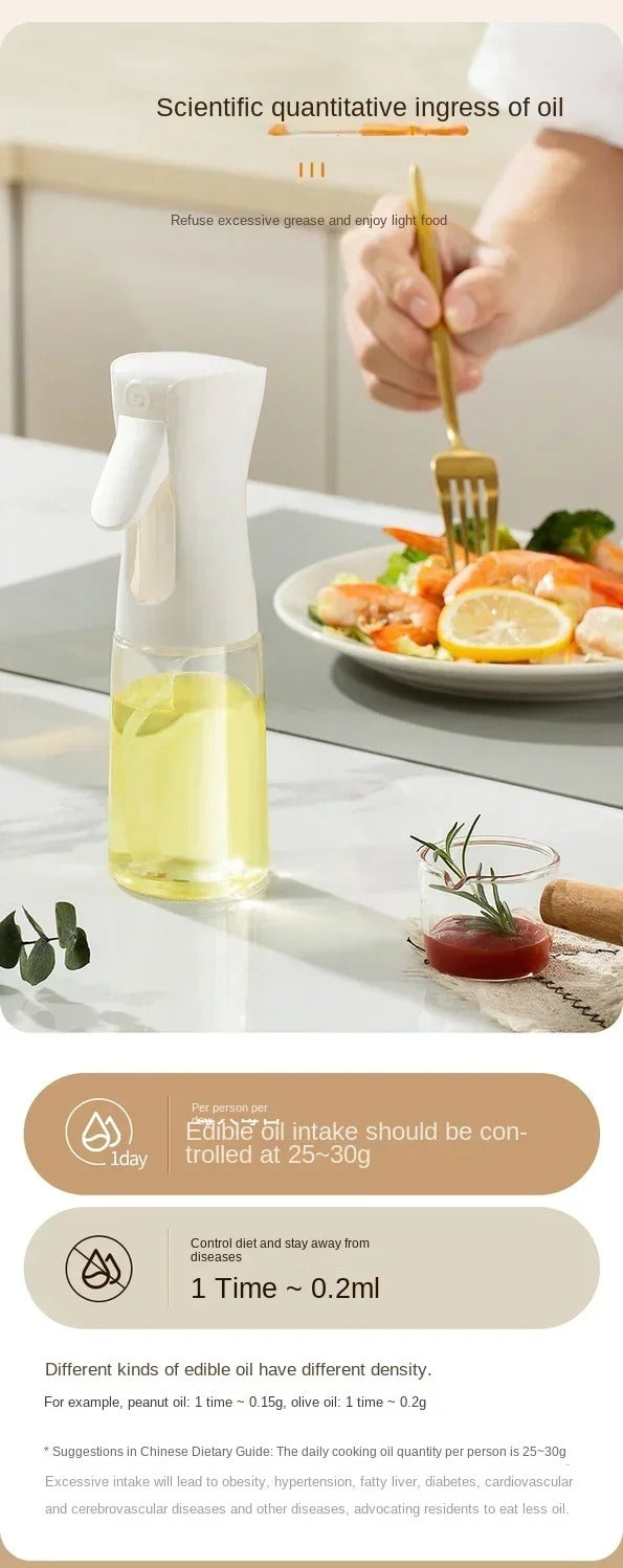 200ML/300ML Oliver Oil sprayer Bottle For BBQ & Air Fryer