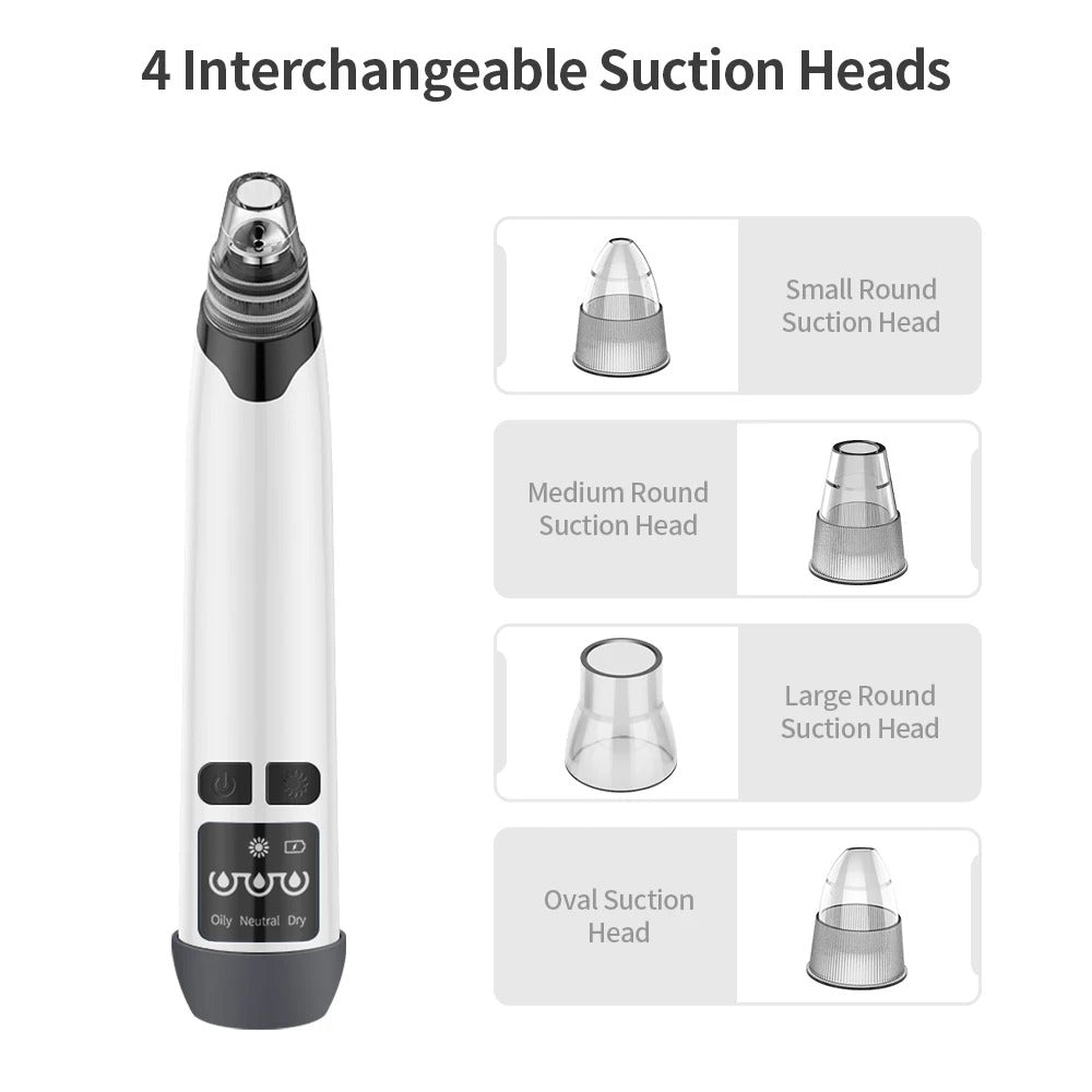 6 in 1 Multi-Functional Rechargeable Blackhead Remover