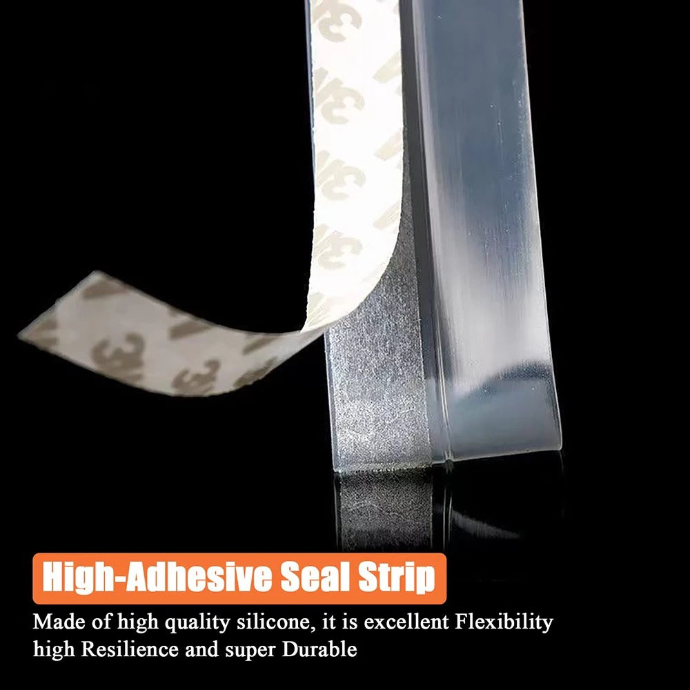 1/2/3M Flexible Door Bottom and Window Sealing Strip, Mosquito and Mouse Kitchen Stopper