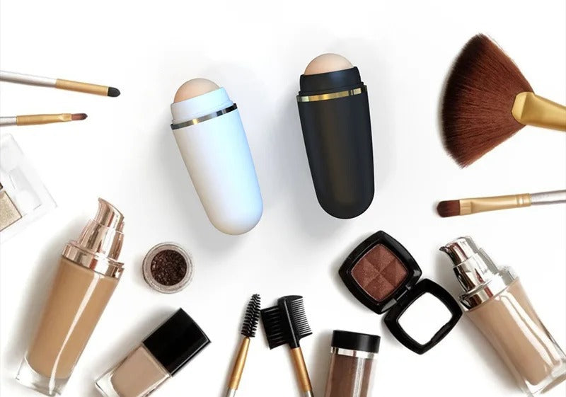 Oil Absorbing Volcanic Roller for Oily Skin