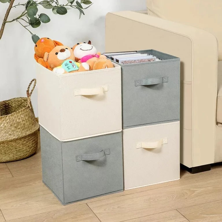 Foldable Storage Cubes Organizer Basket