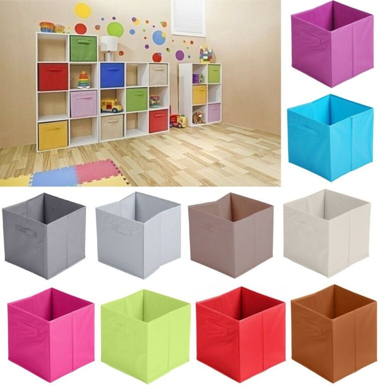 Foldable Storage Cubes Organizer Basket