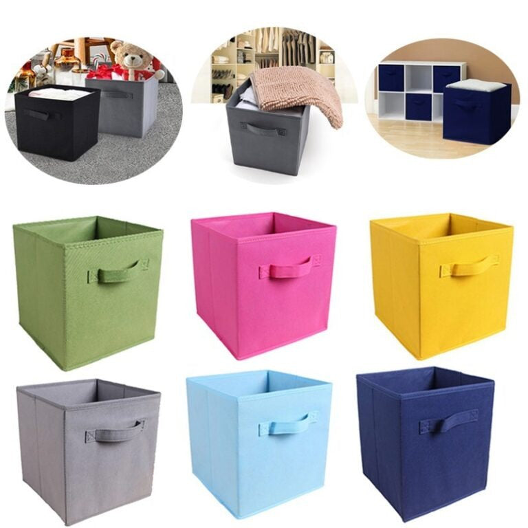 Foldable Storage Cubes Organizer Basket