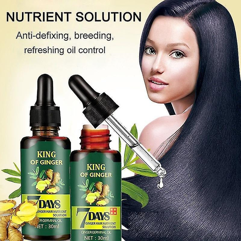 7 Days Ginger Germinal Oil - Hair Regrowth Serum 30ml