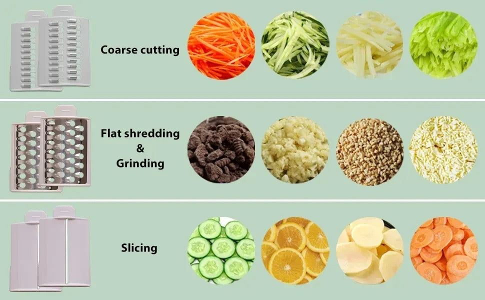 3 in 1 round Multifunctional Vegetable Chopper / Slicer /cutter