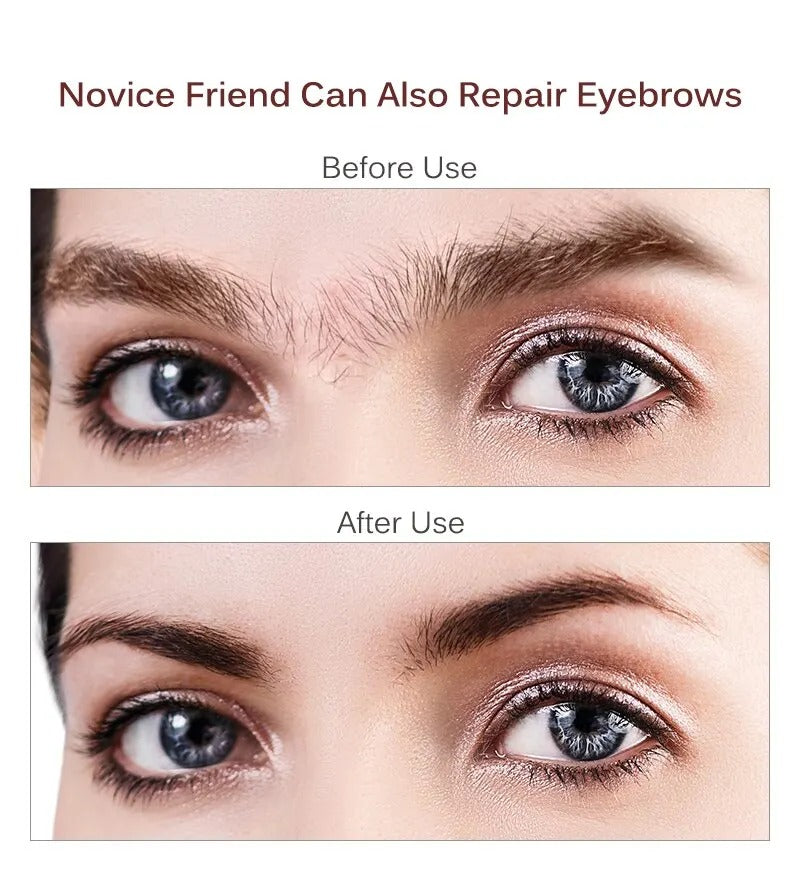 2 in 1 Rechargeable Electric Eyebrows Trimmer and Facial Hair Remover