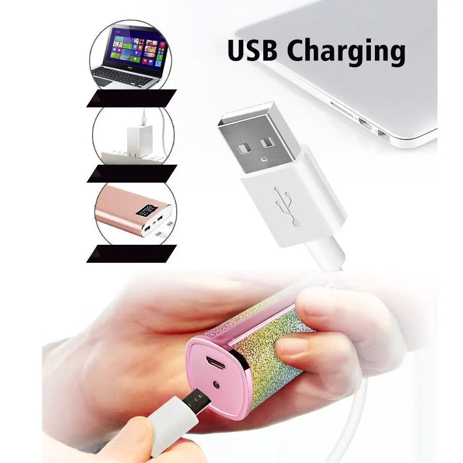 2 in 1 Rechargeable Electric Eyebrows Trimmer and Facial Hair Remover