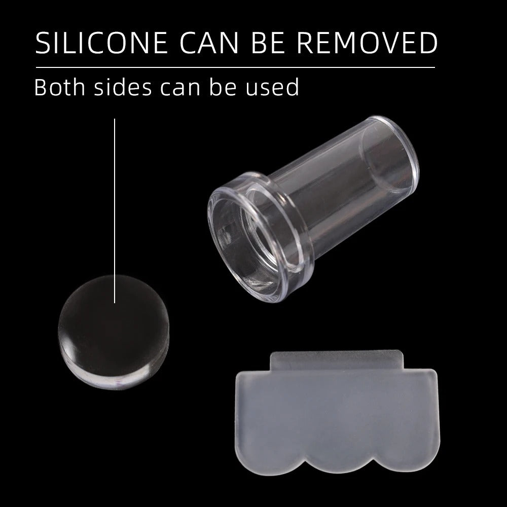 French Nails Silicone Stamp Eco-Friendly Nail Art Tool