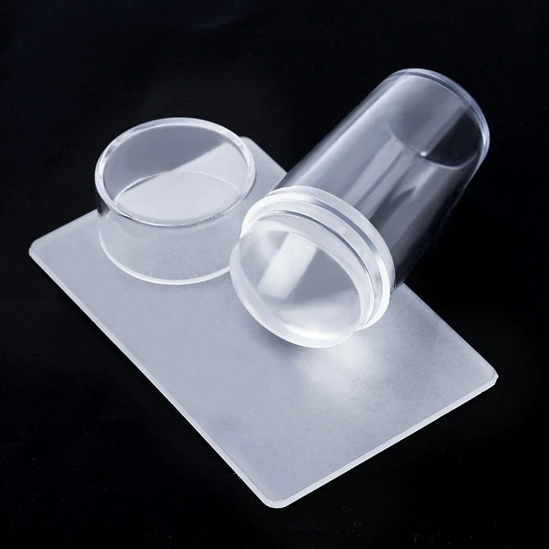French Nails Silicone Stamp Eco-Friendly Nail Art Tool