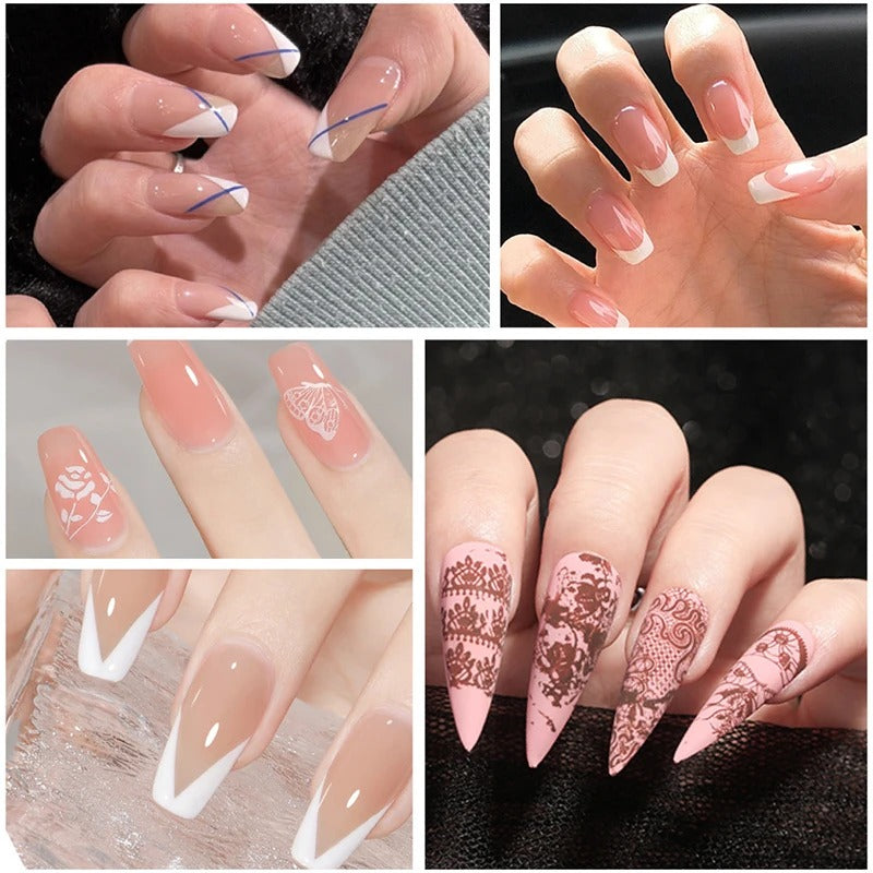 French Nails Silicone Stamp Eco-Friendly Nail Art Tool
