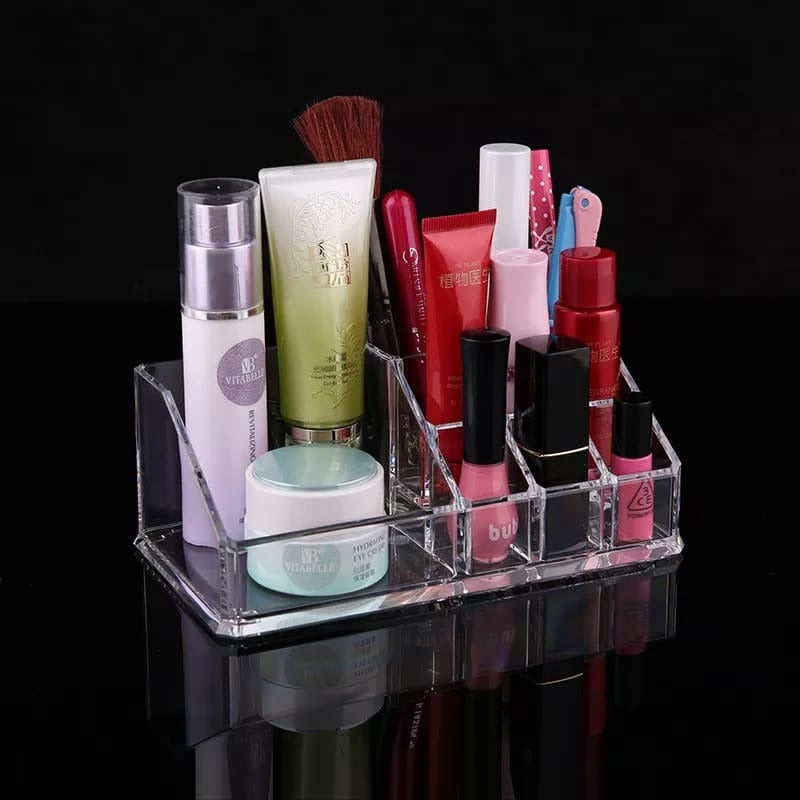 Multiple Grid Cosmetics Organizer