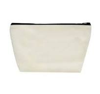 Multipurpose Durable washable Canvas Pouch with Zipper for Girls/Women