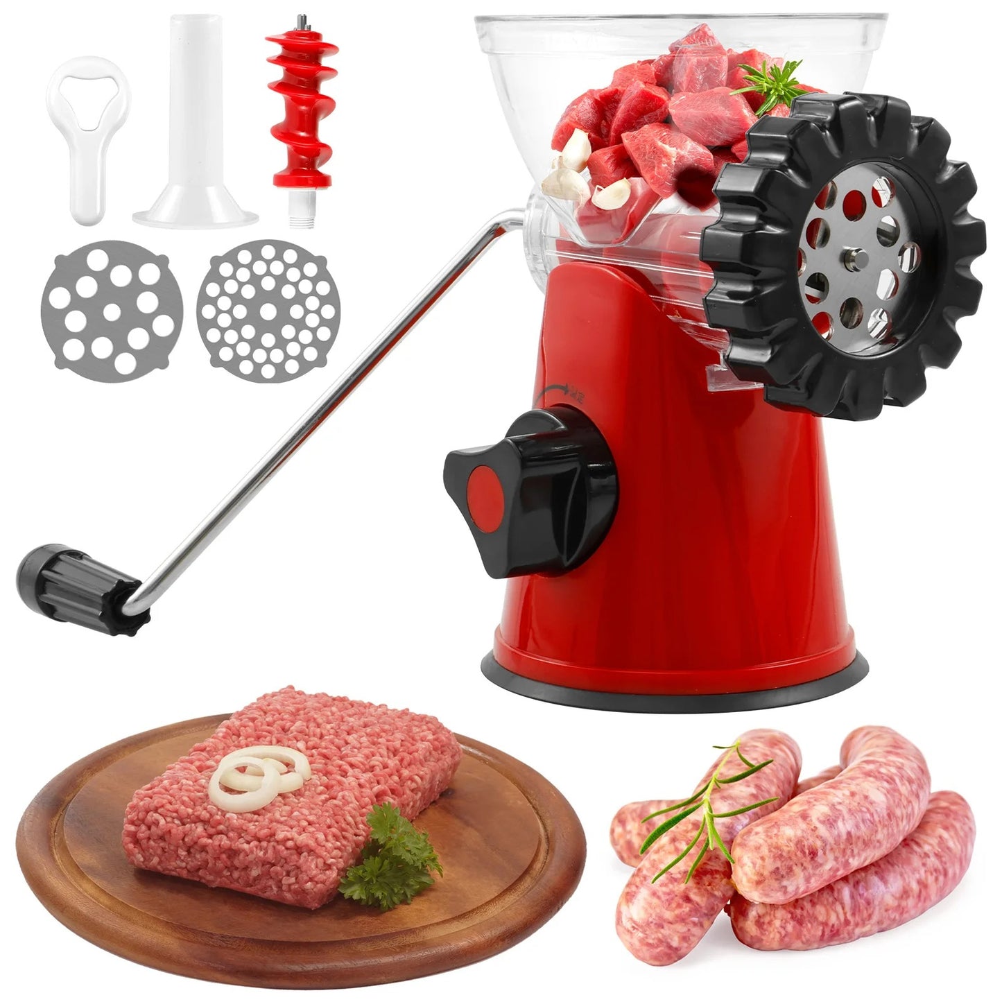 Multifunctional Manual Meat Mincer, Chopping, Qeema Machine