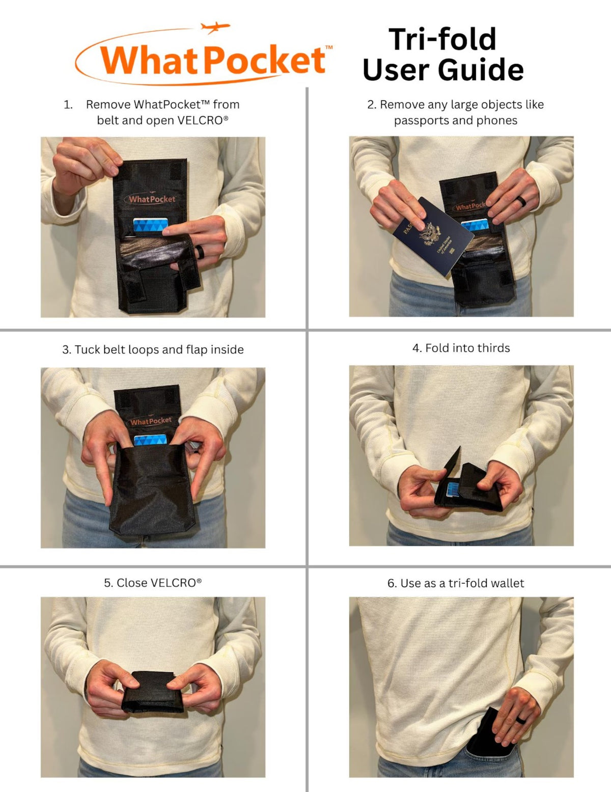 Hidden Or Secret Travel Waist Pouch | Anti-Theft Money Belt for Cash & Cards